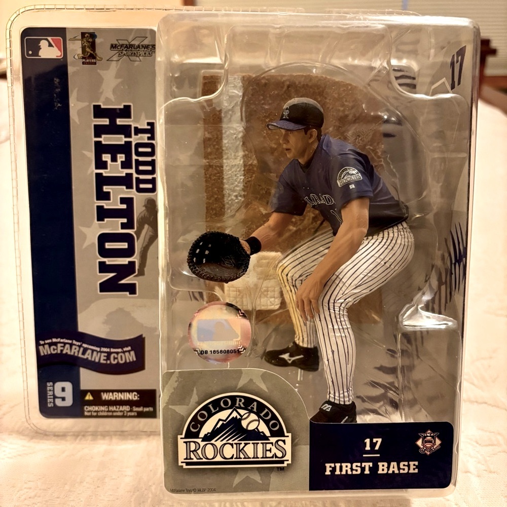 McFarlane Toys Todd Helton Colorado Rockies Action Figure